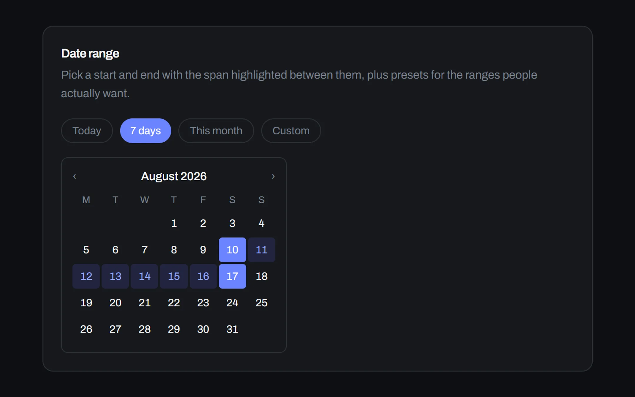 Forms, another screen from a different part of the product.